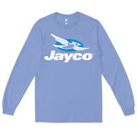 Colony Blue Jayco Bicycling Bike Long Sleeve Tee - linhVisuals