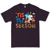 Plum tis the season  soccer  frappe coffee Premium Tee - FaDigitalArtStudio