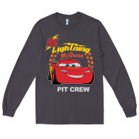 Smoke newcars lightning mcqueen Long Sleeve Tee - linhVisuals