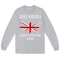 Moon Dust make america great britain again funny uk us Long Sleeve Tee - linhVisuals
