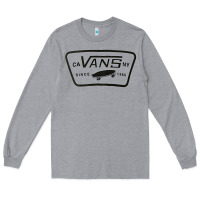 Heather Grey newca vans ny Long Sleeve Tee - linhVisuals