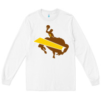 White wyoming josh Long Sleeve Tee - linhVisuals