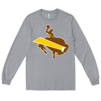 Heather Grey wyoming josh Long Sleeve Tee - linhVisuals