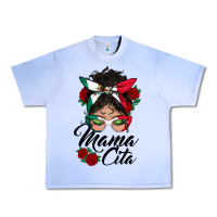 Grape Ice mexican mamacita messy bun Urban Heavy Tee - BundleAndBundleShop