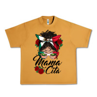 Peanut Butter mexican mamacita messy bun Urban Heavy Tee - BundleAndBundleShop