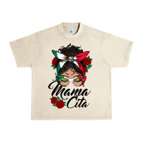 Sandshell mexican mamacita messy bun Urban Heavy Tee - BundleAndBundleShop