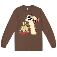 Chestnut calvin Long Sleeve Tee - linhVisuals