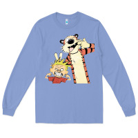 Colony Blue calvin Long Sleeve Tee - linhVisuals