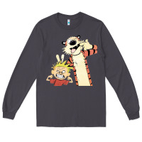 Smoke calvin Long Sleeve Tee - linhVisuals