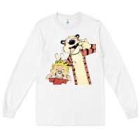 White calvin Long Sleeve Tee - linhVisuals