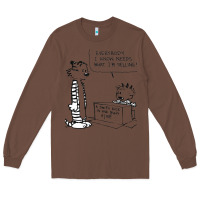 Chestnut calvin Long Sleeve Tee - linhVisuals