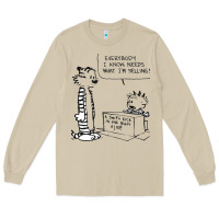 Mushroom calvin Long Sleeve Tee - linhVisuals