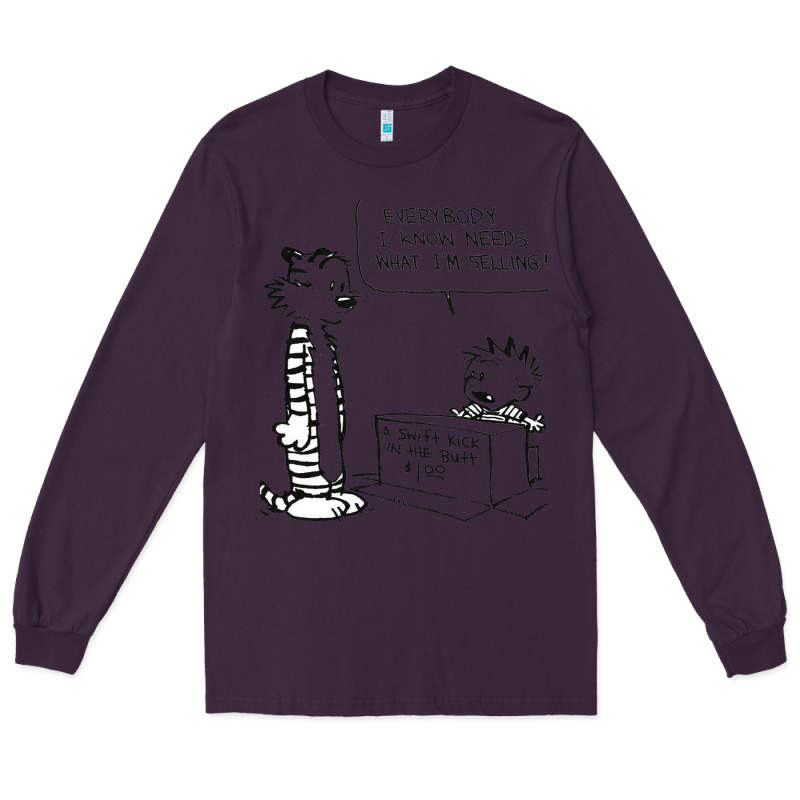 Calvin Long Sleeve Tee by linhVisuals | Teevron