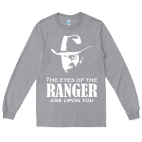 Heather Grey walker texas ranger merchandise Long Sleeve Tee - linhVisuals