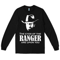 Black walker texas ranger merchandise Long Sleeve Tee - linhVisuals