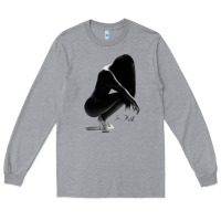 Heather Grey K. Michelle Long Sleeve Tee - linhVisuals