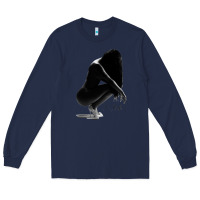 Navy K. Michelle Long Sleeve Tee - linhVisuals