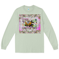 Matcha I Dig Easter Day Long Sleeve Tee - CowhideDigitalArt