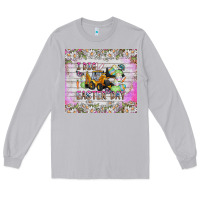 Moon Dust I Dig Easter Day Long Sleeve Tee - CowhideDigitalArt