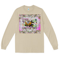 Mushroom I Dig Easter Day Long Sleeve Tee - CowhideDigitalArt