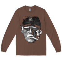 Chestnut newcigarette smoking jim leyland Long Sleeve Tee - linhVisuals