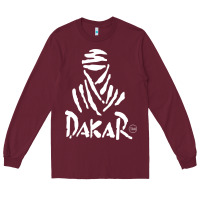 Burgundy rally dakar paris merch Long Sleeve Tee - linhVisuals