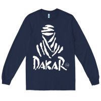 Navy rally dakar paris merch Long Sleeve Tee - linhVisuals