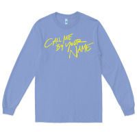 Colony Blue Call Me By Your Name Long Sleeve Tee - linhVisuals