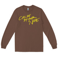 Chestnut Call Me By Your Name Long Sleeve Tee - linhVisuals