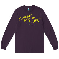 Plum Call Me By Your Name Long Sleeve Tee - linhVisuals