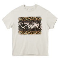 Cream leopard cowhide pattern background Heavy Core Tee - Jasminsmagicworld