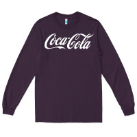 Plum newcoca cola Long Sleeve Tee - linhVisuals