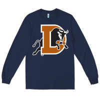 Navy Durham-bulls Long Sleeve Tee - linhVisuals