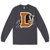 Smoke Durham-bulls Long Sleeve Tee - linhVisuals