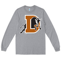 Heather Grey Durham-bulls Long Sleeve Tee - linhVisuals