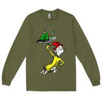 Army Green green eggs and ham Long Sleeve Tee - linhVisuals