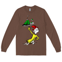 Chestnut green eggs and ham Long Sleeve Tee - linhVisuals