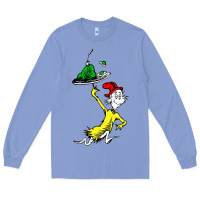 Colony Blue green eggs and ham Long Sleeve Tee - linhVisuals