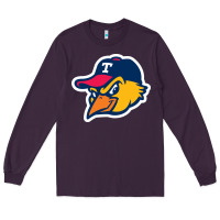 Plum toledo-mud-hens Long Sleeve Tee - linhVisuals
