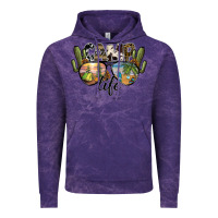 Cloud Purple camp life Vintage Hoodie - SublimationCraftShop