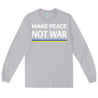 Moon Dust make peace not war Long Sleeve Tee - linhVisuals