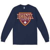 Navy iona gaels Long Sleeve Tee - linhVisuals