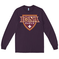 Plum iona gaels Long Sleeve Tee - linhVisuals