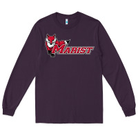 Plum marist red foxes Long Sleeve Tee - linhVisuals