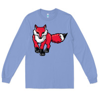 Colony Blue marist red foxes Long Sleeve Tee - linhVisuals
