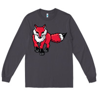 Smoke marist red foxes Long Sleeve Tee - linhVisuals