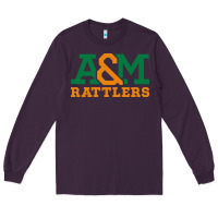 Plum florida a&m rattlers Long Sleeve Tee - linhVisuals