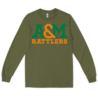 Army Green florida a&m rattlers Long Sleeve Tee - linhVisuals