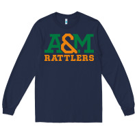 Navy florida a&m rattlers Long Sleeve Tee - linhVisuals