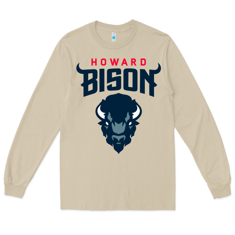 Howard Bison Long Sleeve Tee by linhVisuals | Teevron